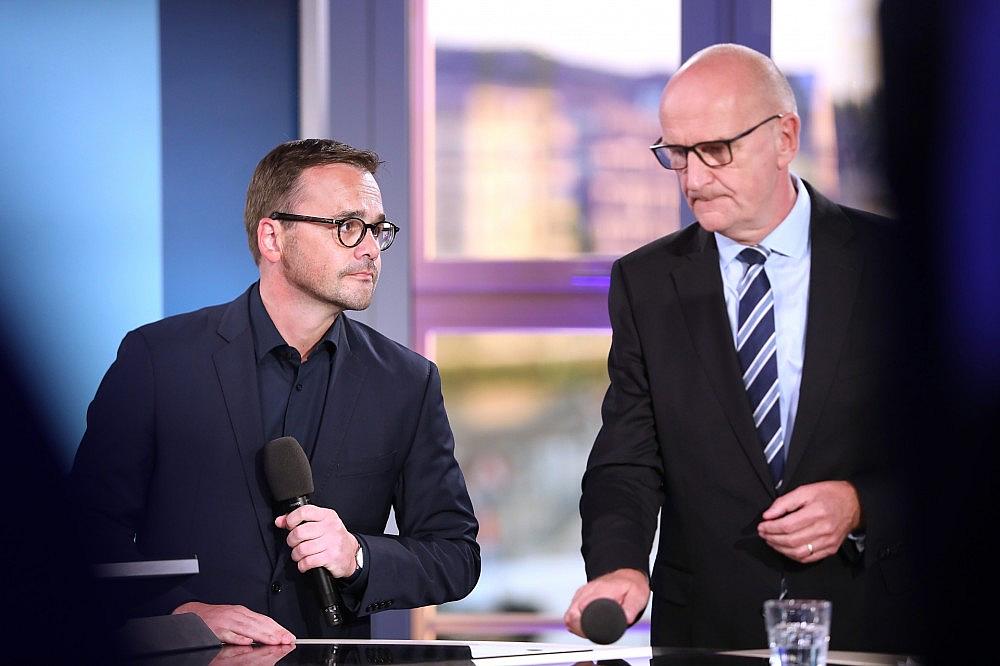 Jan Redmann und Dietmar Woidke (Archiv)