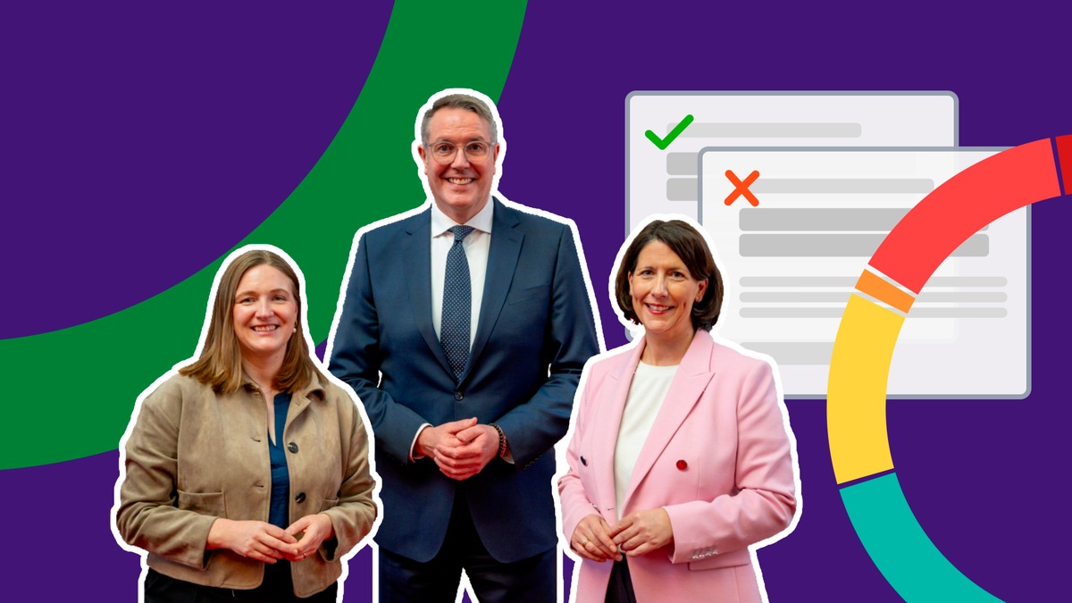 SWR Data Lab: Die Ampel-Regierung im Check / Recherche von SWR und Uni Leipzig