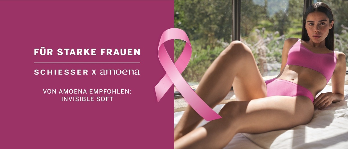 SCHIESSER X Amoena / Eine starke Kooperation für Frauen mit Brustkrebs presseportal.de