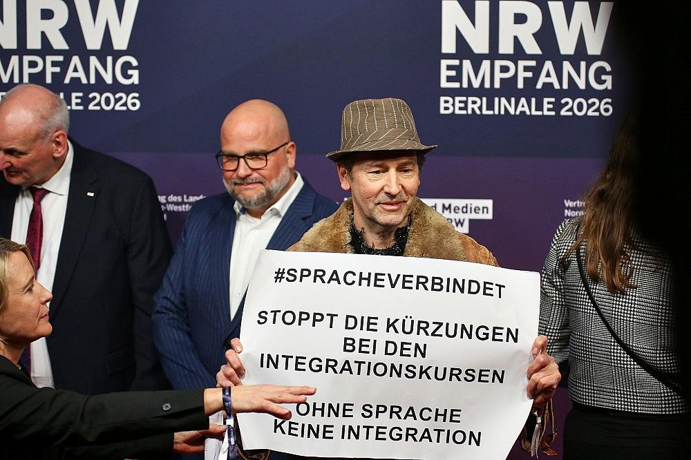 Protest gegen Kürzungen bei Integrationskursen (Archiv)