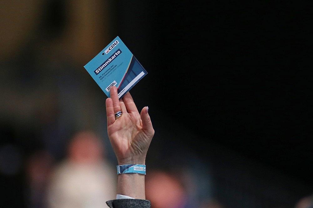 Abstimmung auf CDU-Parteitag (Archiv)