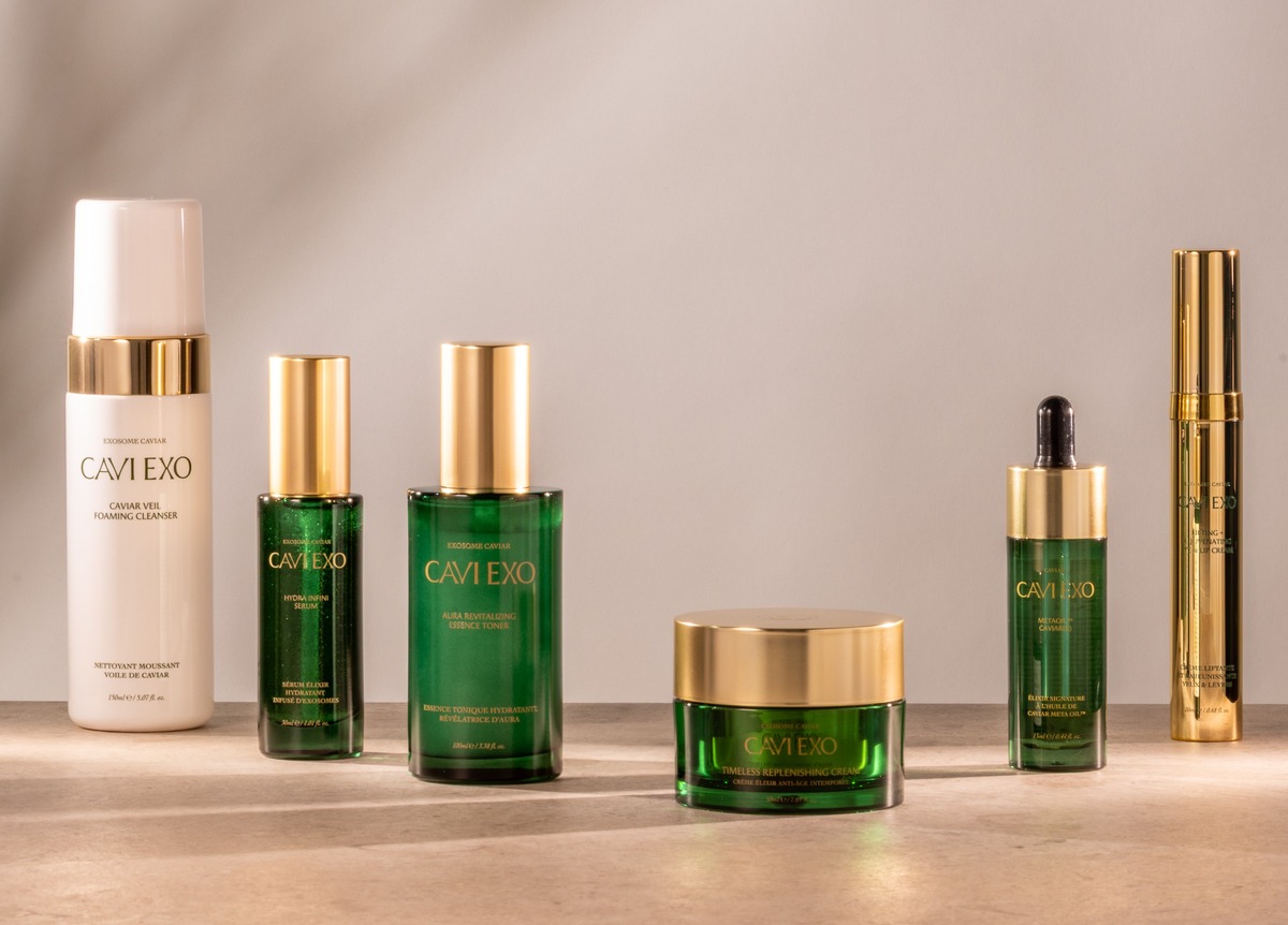 CAVI EXO launcht die weltweit erste Kaviar-Exosomen-Skincare-Linie: eine neue Ära der Premium Skincare presseportal.de