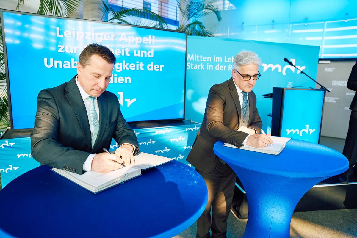 MDR initiiert „Leipziger Appell zur Freiheit und Unabhängigkeit der Medien“ presseportal.de