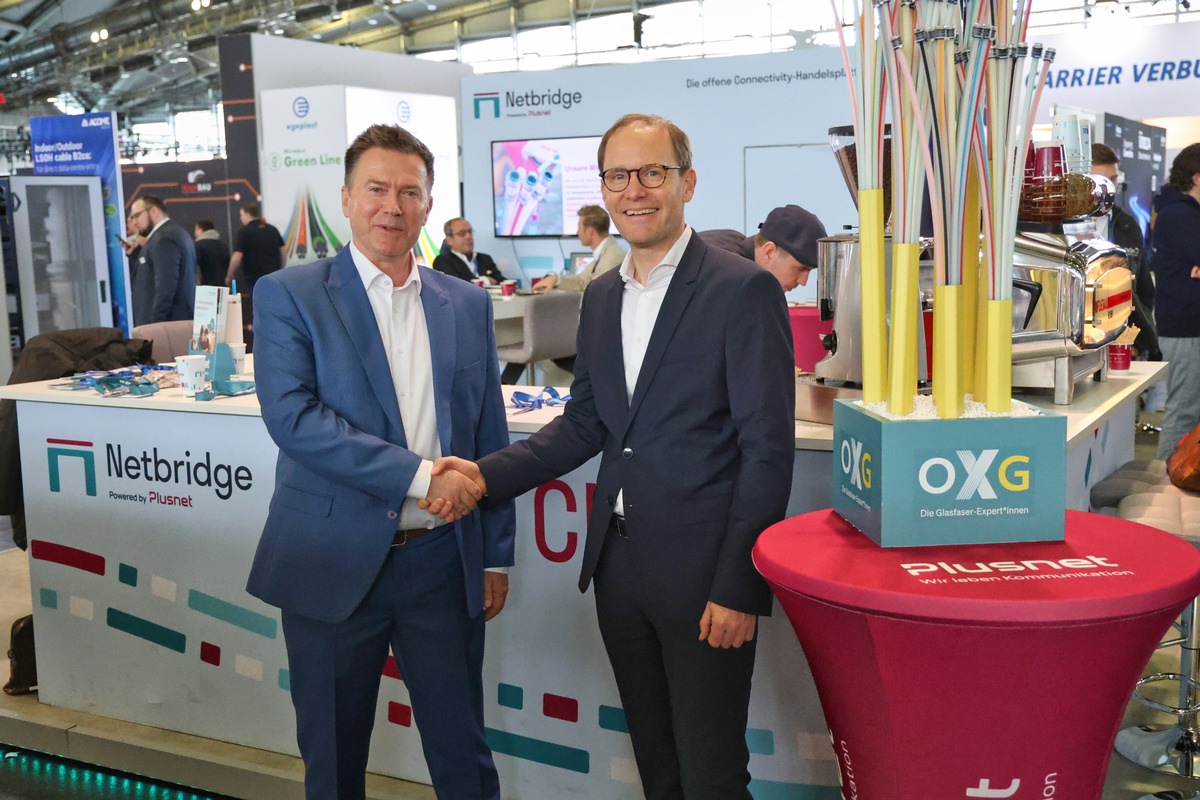 Glasfaservermarktung: Plusnet und OXG vereinbaren Netzkooperation