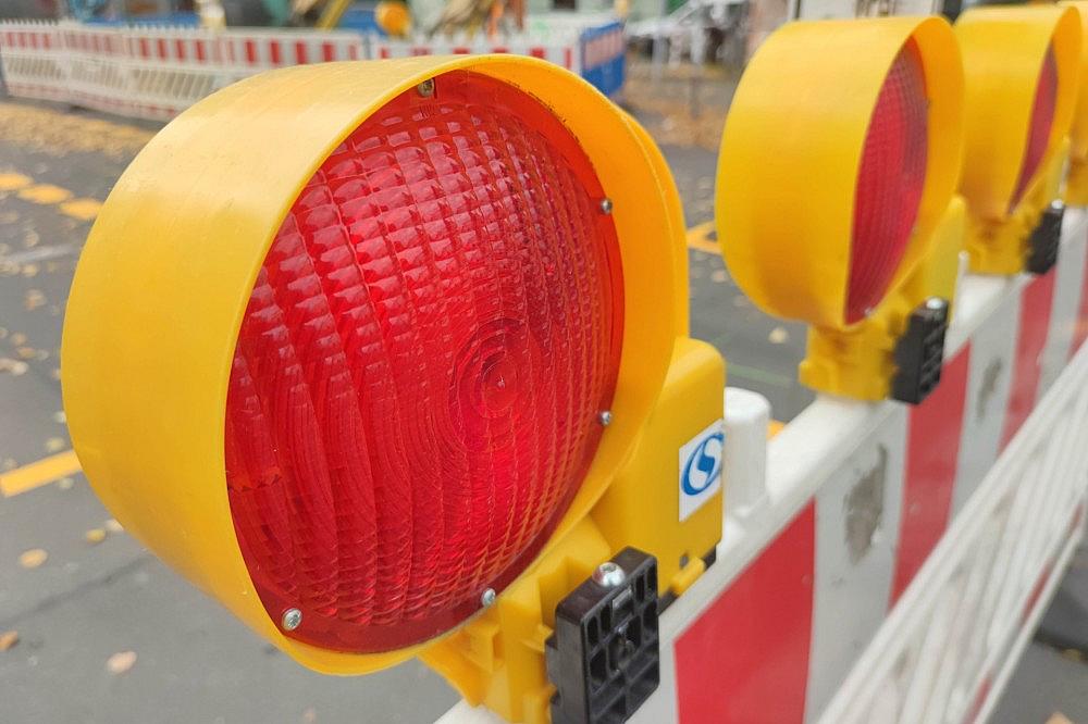 Straßensperrung (Archiv)