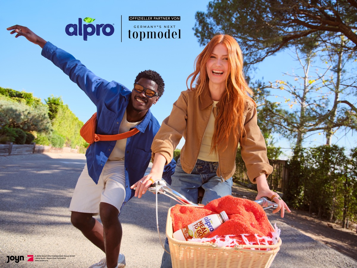 Alpro Casting bei Germany's Next Topmodel: Ibo und Marlene sind Markenbotschafter für Alpro Meal To Go