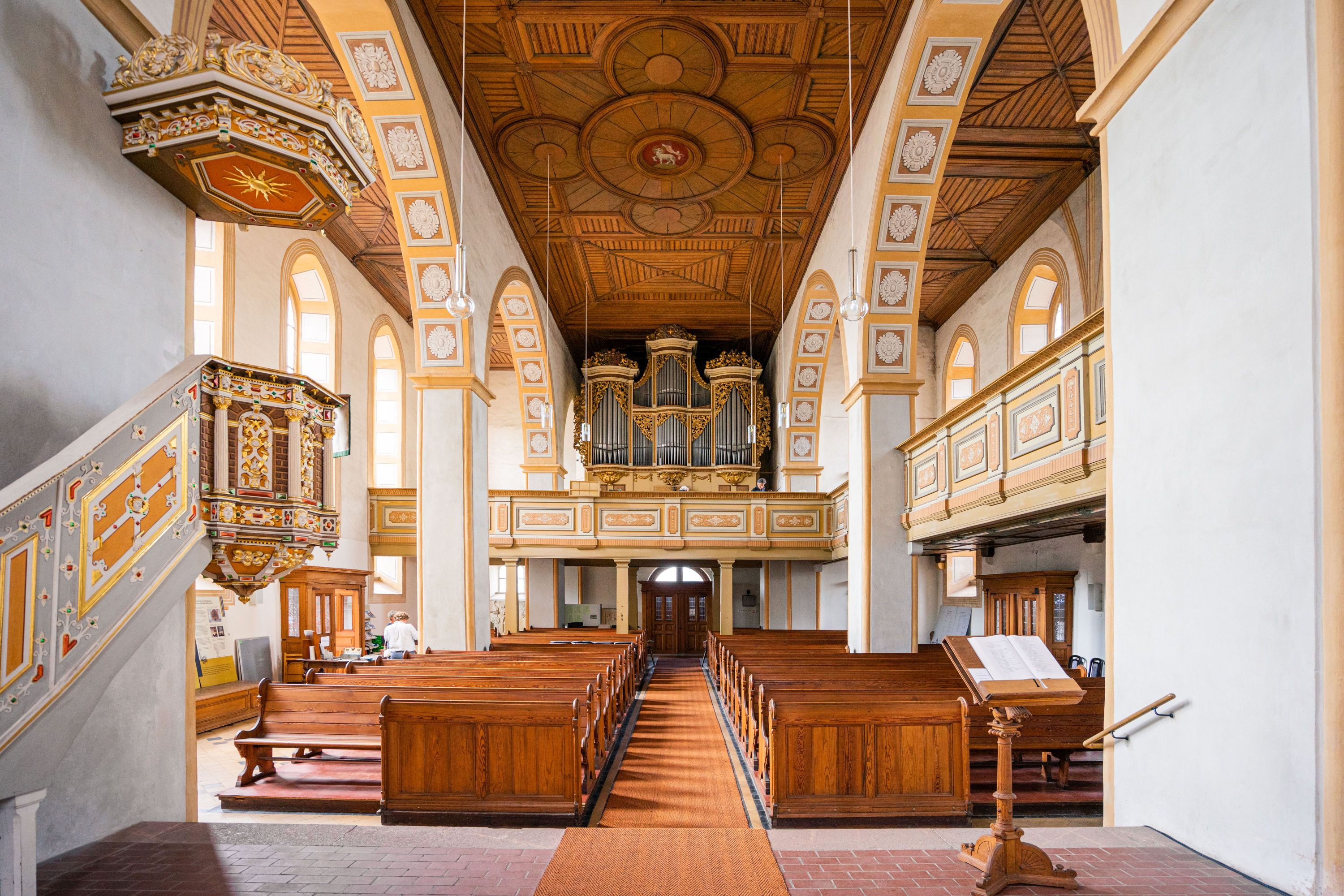 Silbermann-Orgel - Georgenkirche Rötha