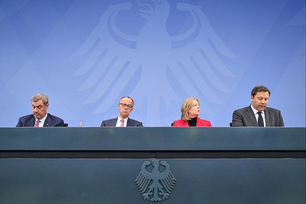 Pressekonferenz nach Koalitionsausschuss am 13.04.2026