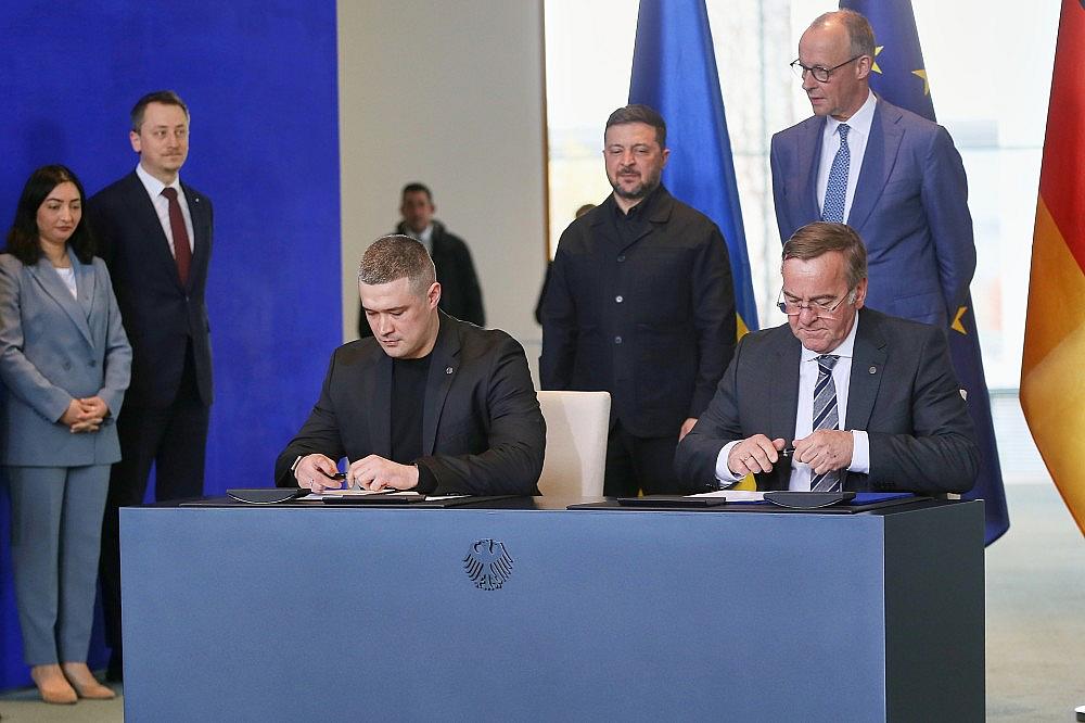 Unterzeichnung von deutsch-ukrainischem Absichtsabkommen am 14.04.2026