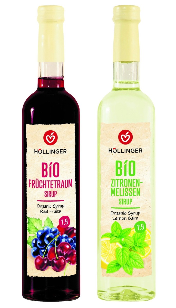 Höllinger startet mit Zitronenmelisse und Früchtetraum in die warme Jahreszeit