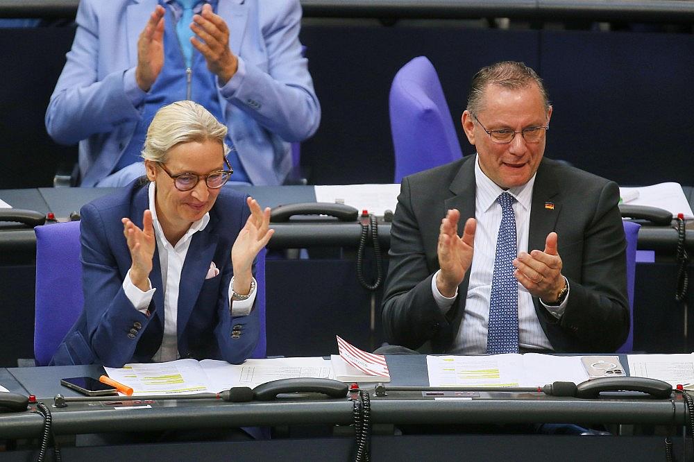 Alice Weidel und Tino Chrupalla (Archiv)