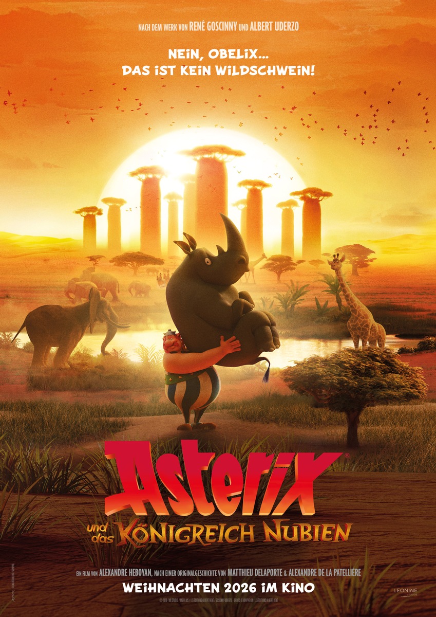 ASTERIX UND DAS KÖNIGREICH NUBIEN/ Ab 3. Dezember 2026 im Kino! presseportal.de