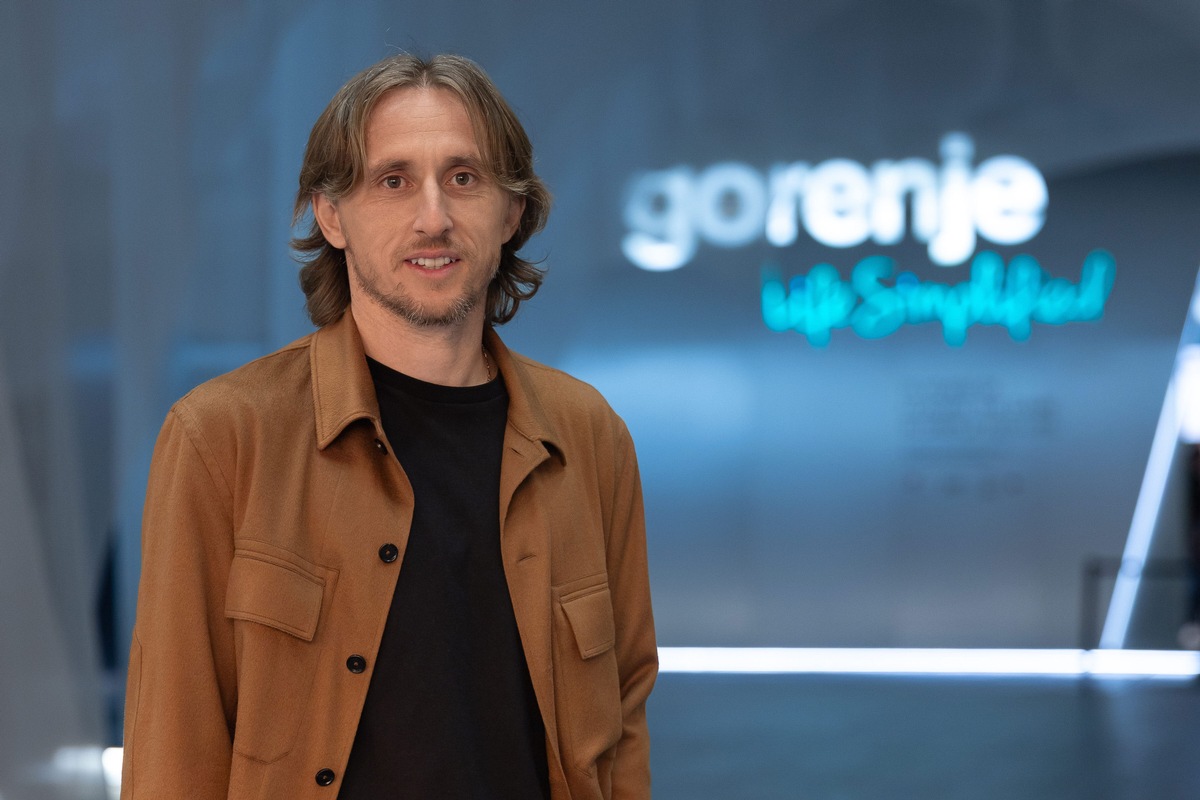 Perfektes Teamwork: Luka Modric und Gorenje auf der EuroCucina