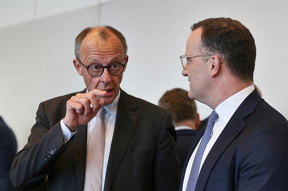 Friedrich Merz und Jens Spahn (Archiv)