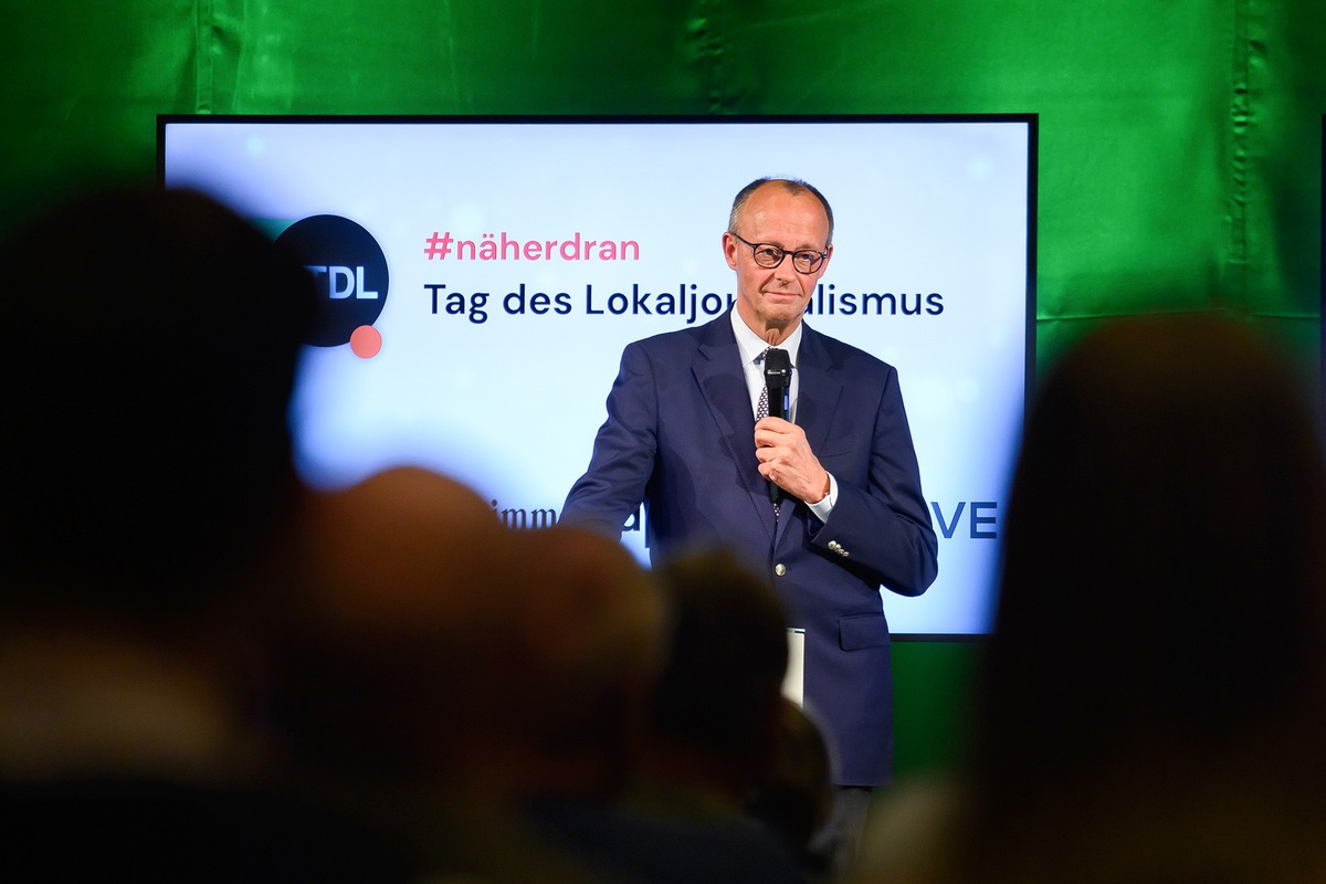 Bundeskanzler Merz bei Townhall in Salzwedel: 