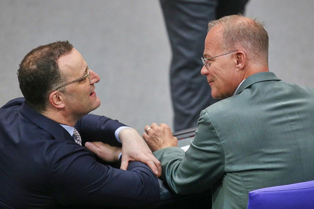 Jens Spahn und Matthias Miersch (Archiv)