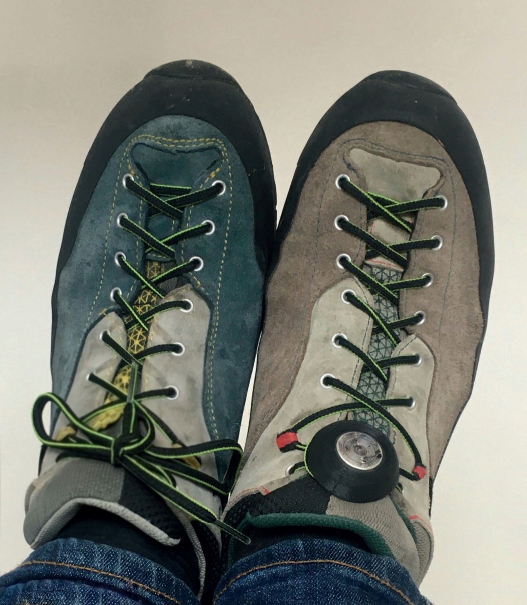 Patent im Schuhbandverschluss-Vergleich
