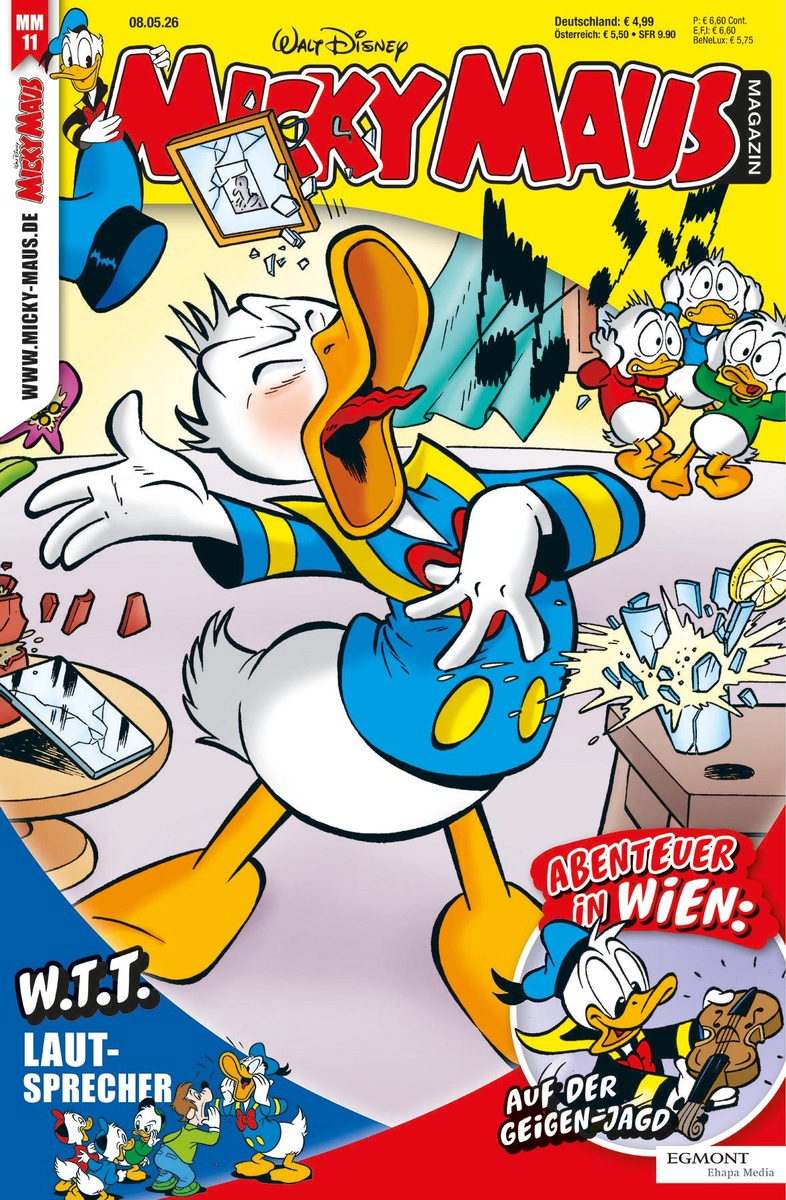 Das Micky Maus Magazin feiert die Donaumetropole Wien! presseportal.de