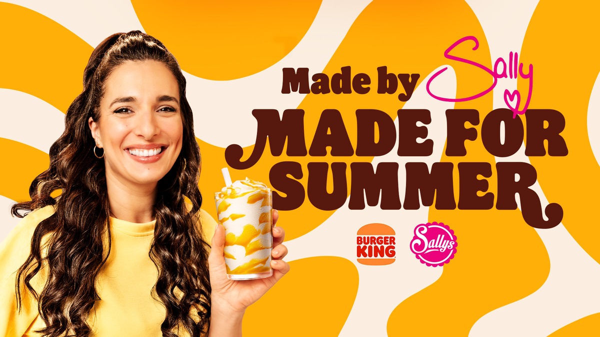 Sally Özcan startet neue Dessert-Kooperation mit Burger King® Deutschland / Tropical Mango Desserts läuten ab 5. Mai deutschlandweit den Sommer ein presseportal.de