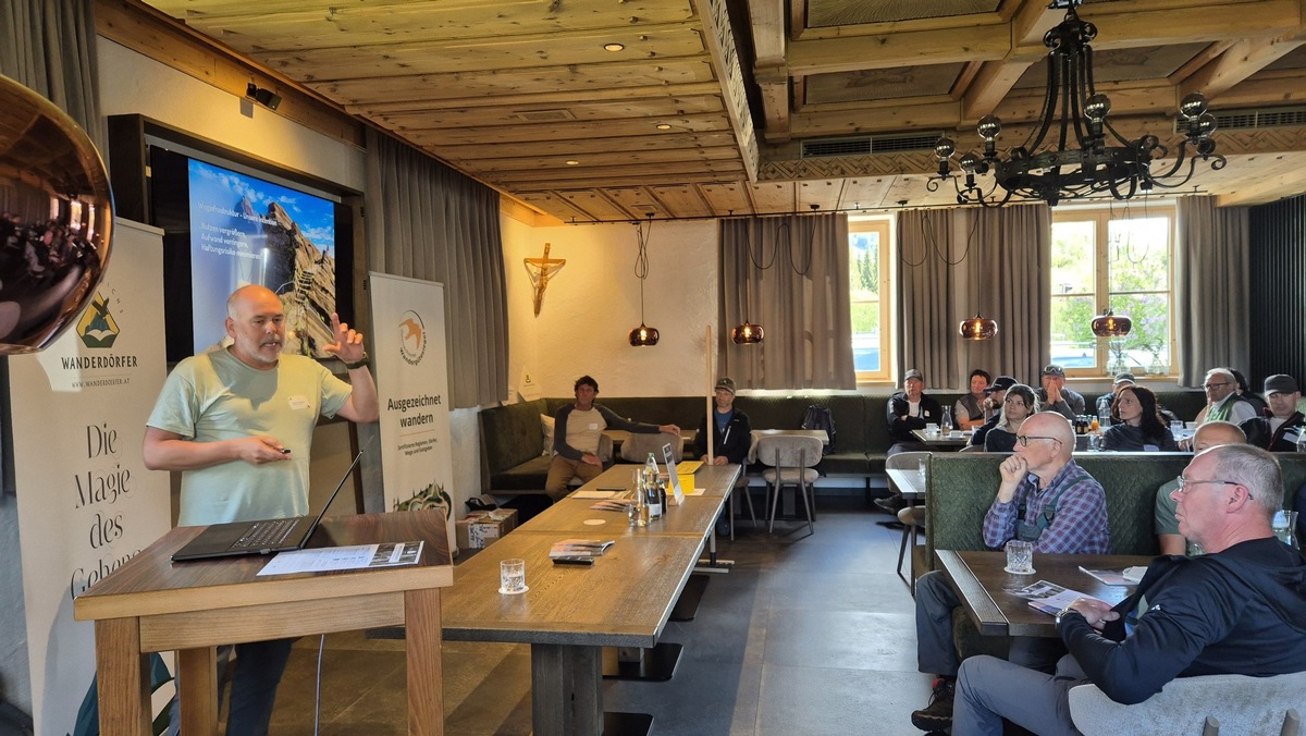 Stille Helden, starke Wanderwege: Impulstag Wandern vernetzt Regionen aus ganz Österreich presseportal.de
