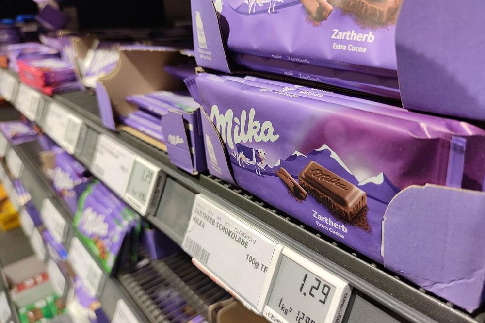 Milka-Schokolade (Archiv)