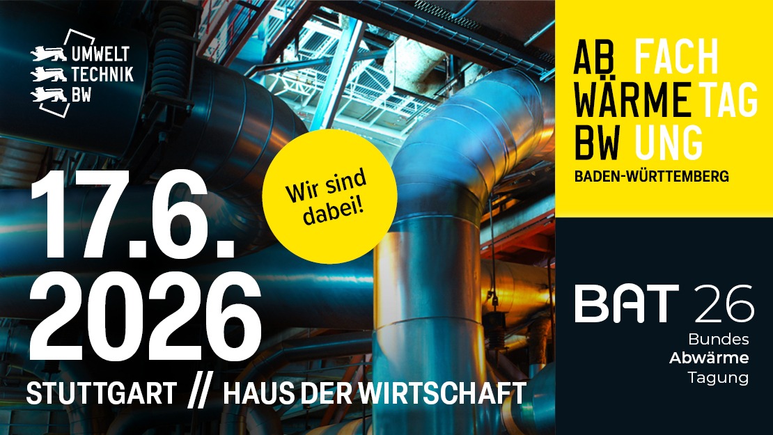 Fachtagung Abwärme BW & Bundesabwärmetagung 2026