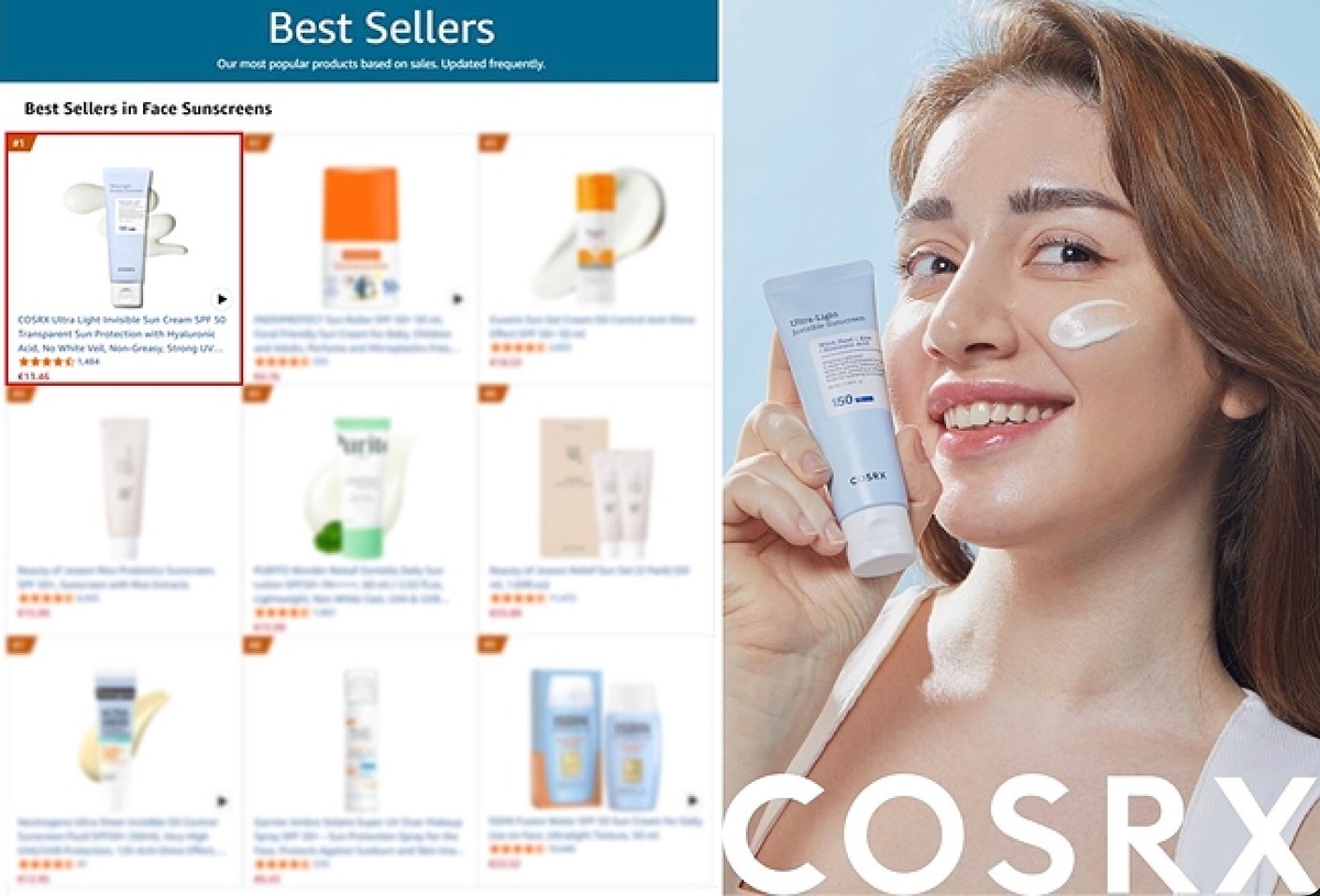 Die „COSRX Ultra-Light Invisible Sunscreen