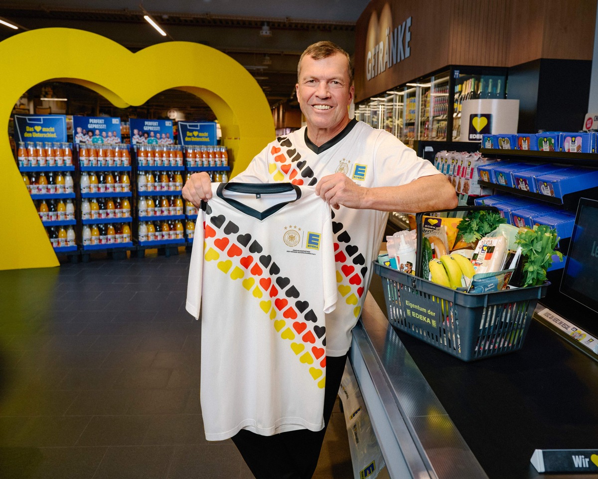 Exklusiv im Lebensmitteleinzelhandel: EDEKA startet als Ernährungspartner der Männer-Nationalmannschaft die große WM-Offensive presseportal.de