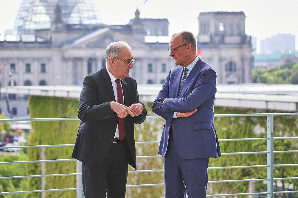 Guy Parmelin und Friedrich Merz am 19.05.2026 via dts Nachrichtenagentur