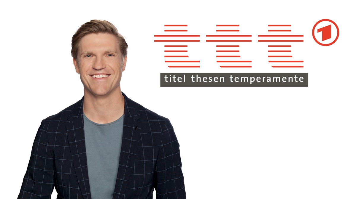Thilo Jahn verstärkt ab Sommer das ARD-Kulturmagazin „ttt – titel thesen temperamente“
