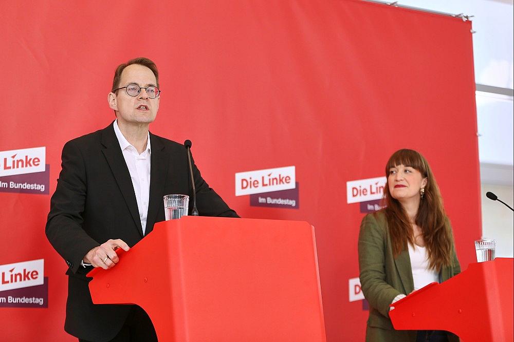 Sören Pellmann und Heidi Reichinnek (Archiv)