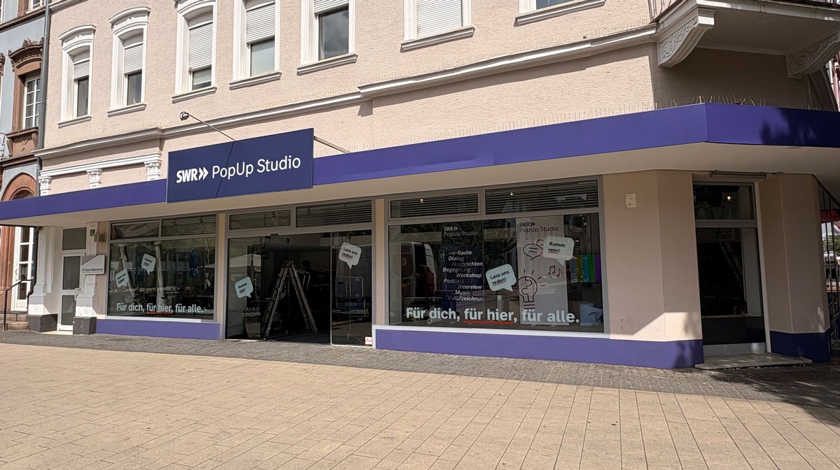 SWR PopUp Studio öffnet in Kaiserslautern seine Türen