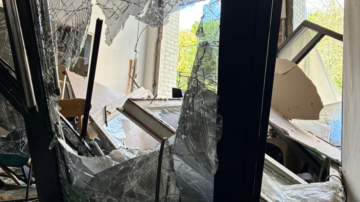 ARD-Studio Kyjiw durch Druckwellen nach russischem Angriff massiv beschädigt