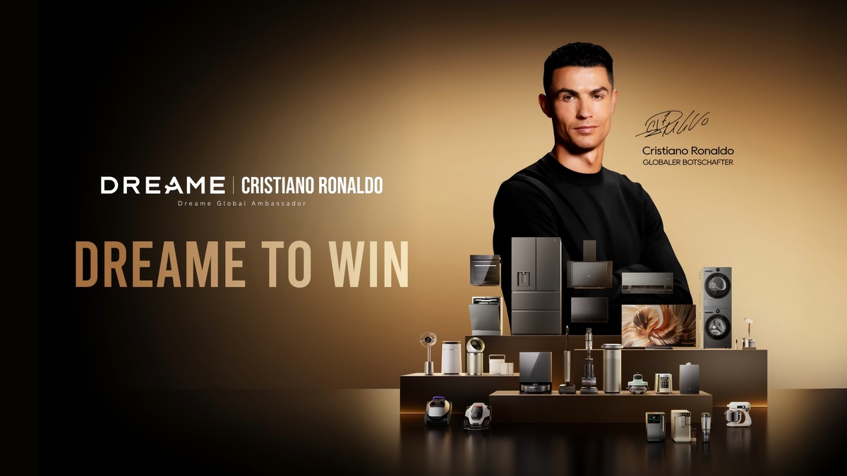 Eine Allianz der Spitzenklasse: Dreame ernennt Cristiano Ronaldo zum neuen globalen Markenbotschafter presseportal.de