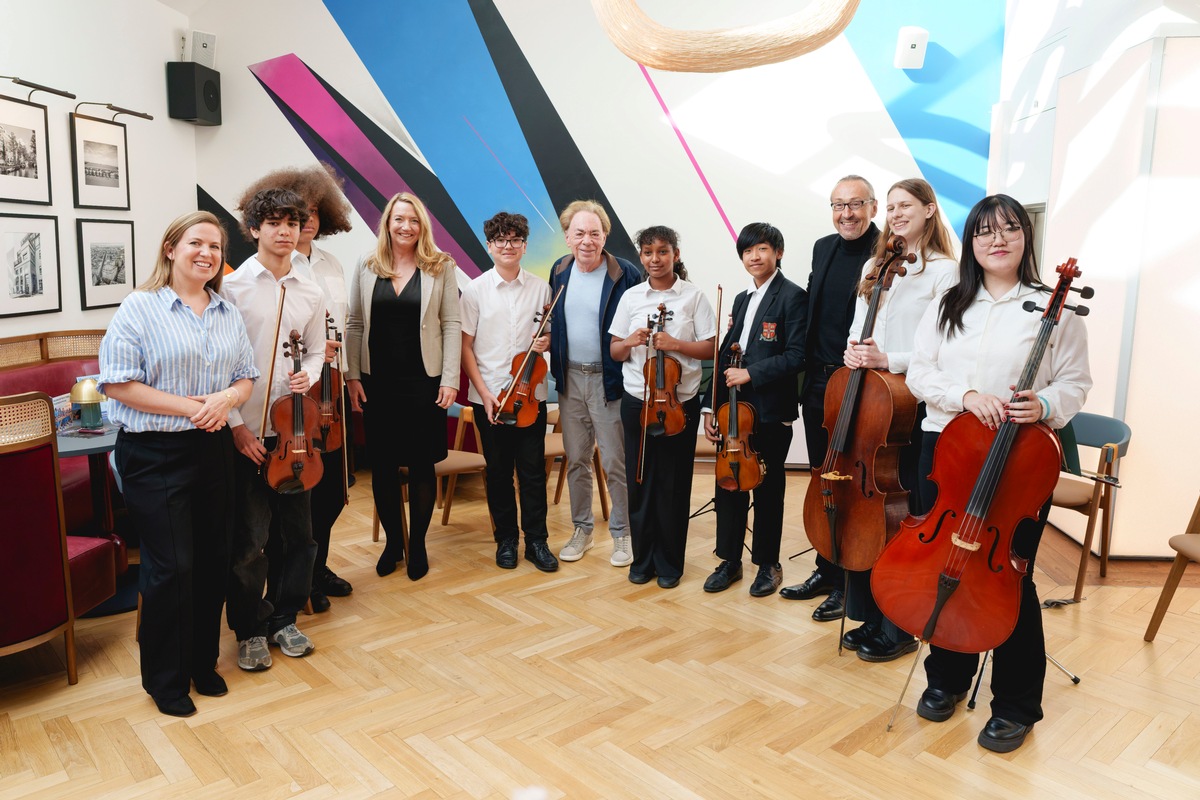 Thrive Cubed with Music: Ein Abend für Zukunftsaussichten dank Musik / Andrew Lloyd Webber setzt bei einem Benefizabend in London ein starkes Zeichen für musikalische Bildung
