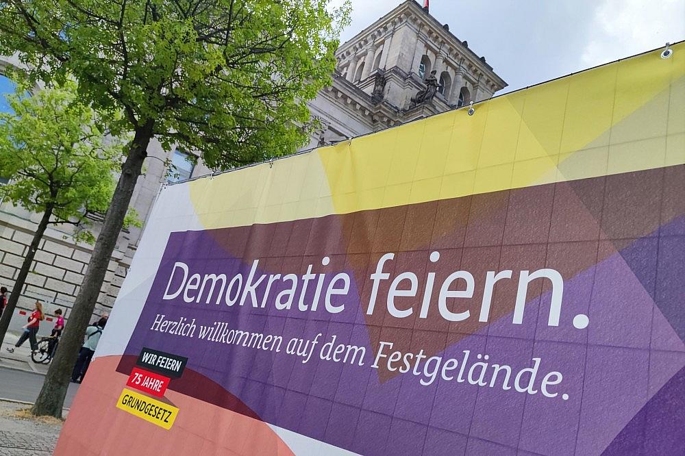 Bürgerfest zu 75 Jahren Grundgesetz (Archiv) via dts Nachrichtenagentur
