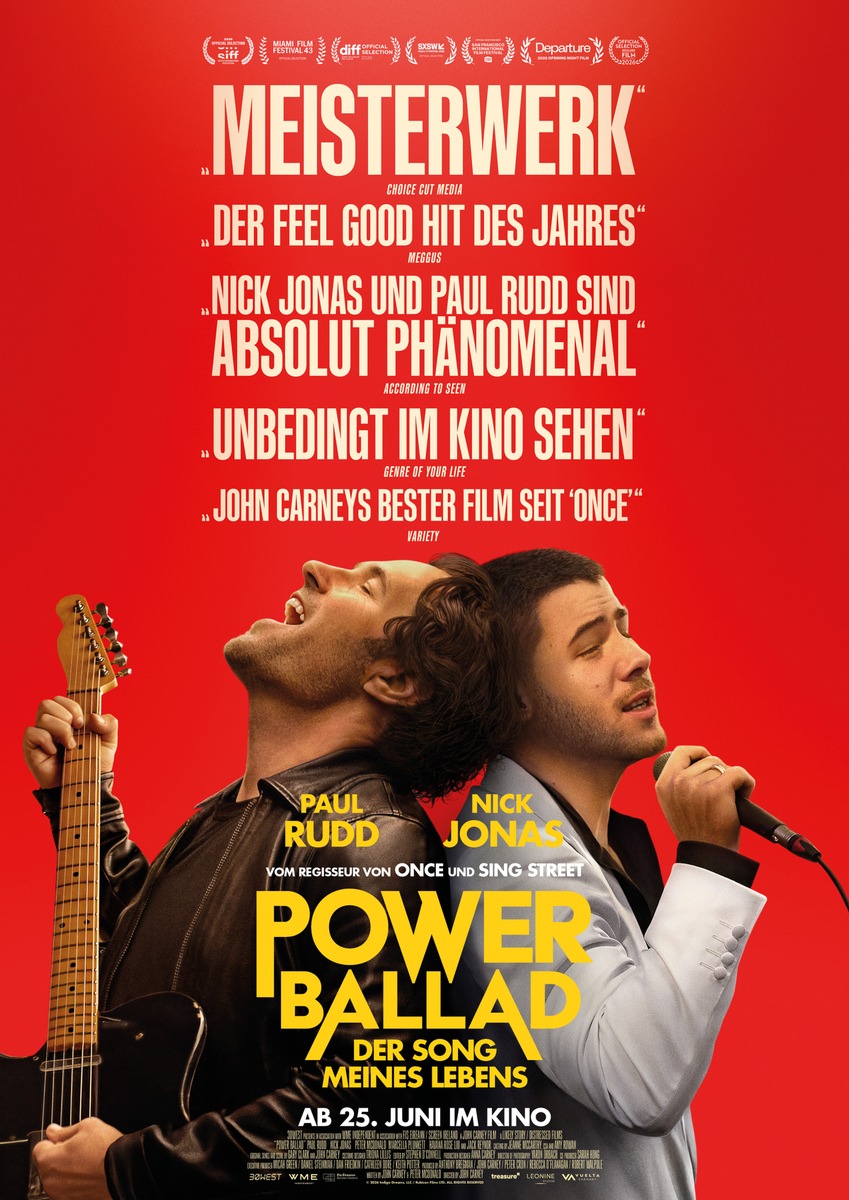 Neuer Trailer zu POWER BALLAD - DER SONG MEINES LEBENS / ab 25.06.2026 im Kino!