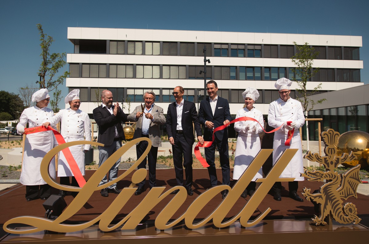 Lindt & Sprüngli eröffnet neuen Campus in Aachen und setzt Zeichen für Wachstum, Innovation und Nachhaltigkeit