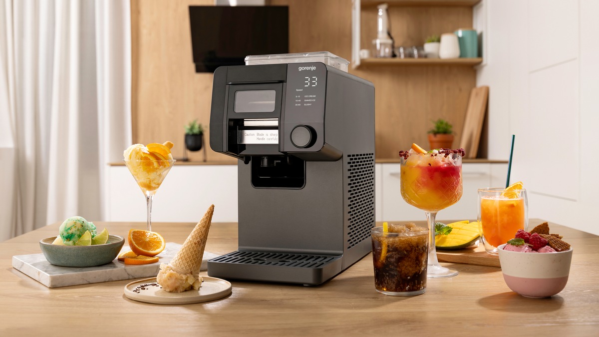 Eis-Desserts ohne Wartezeit: Gorenje definiert Eiszubereitung neu