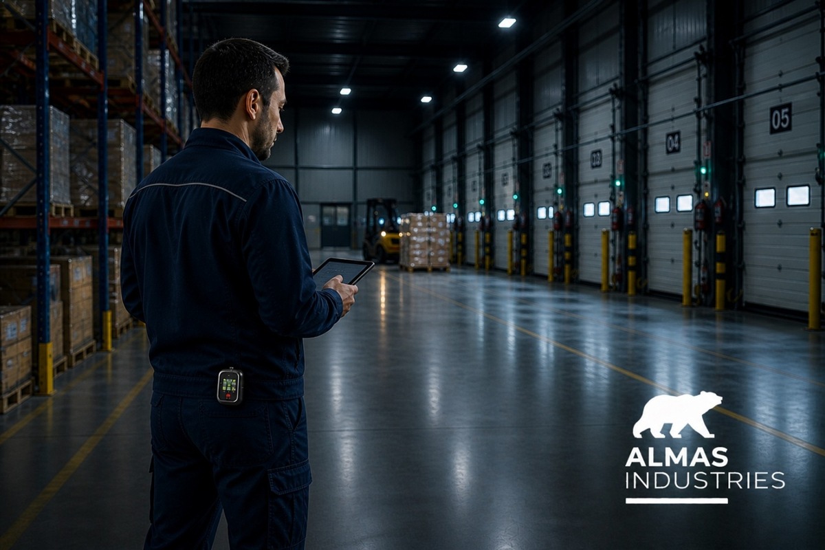 Alleinarbeit ohne allein gelassen werden: Warum Unternehmen Arbeitssicherheit neu denken sollten - mit Totmannschaltern von Almas Industries
