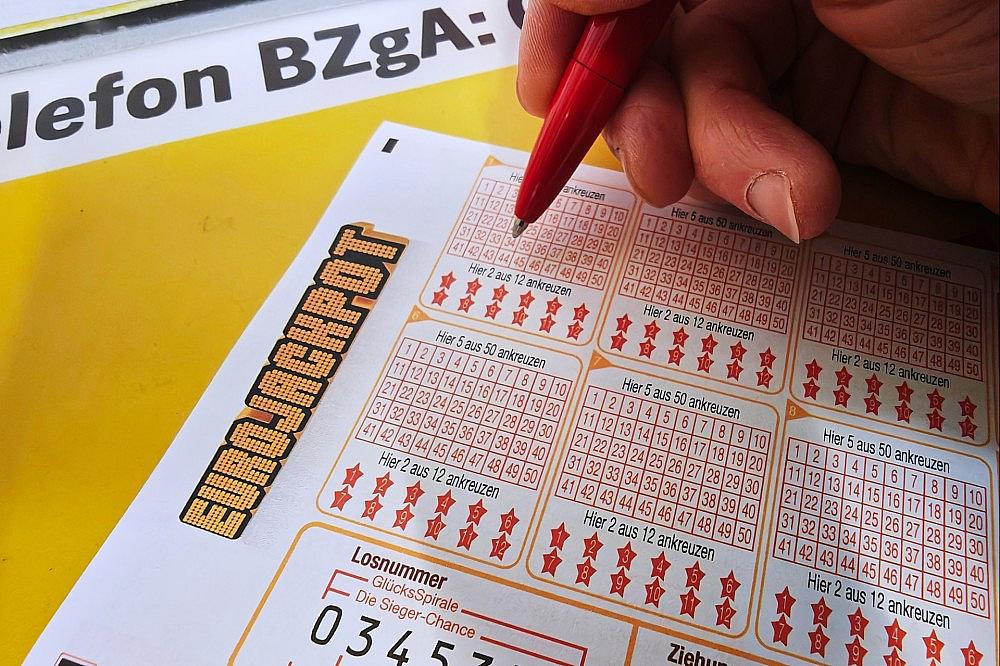 Spielschein für Eurojackpot via dts Nachrichtenagentur