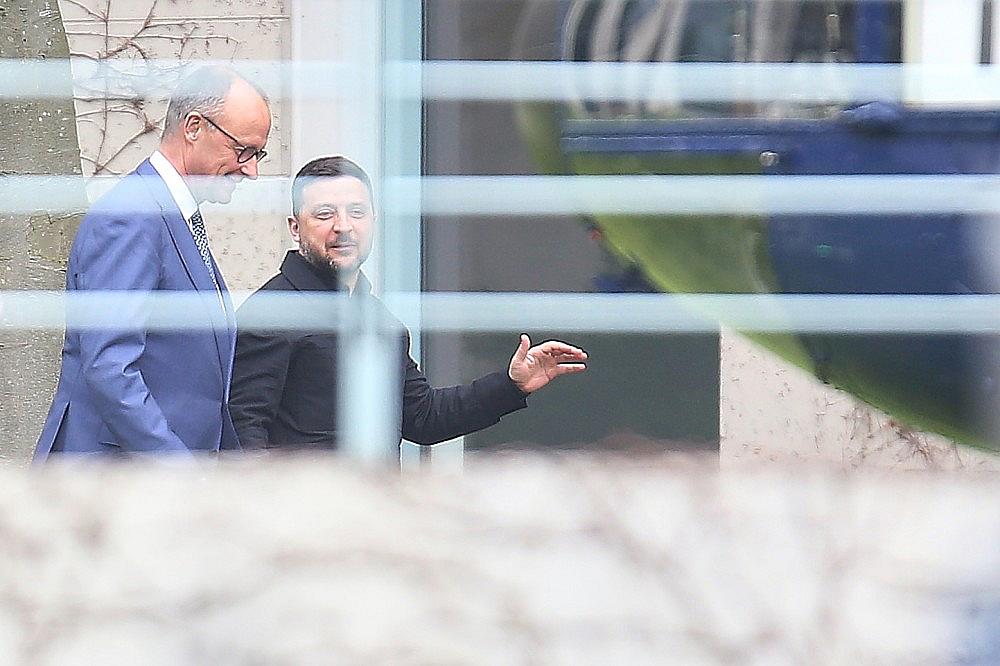 Friedrich Merz und Wolodymyr Selenskyj (Archiv)