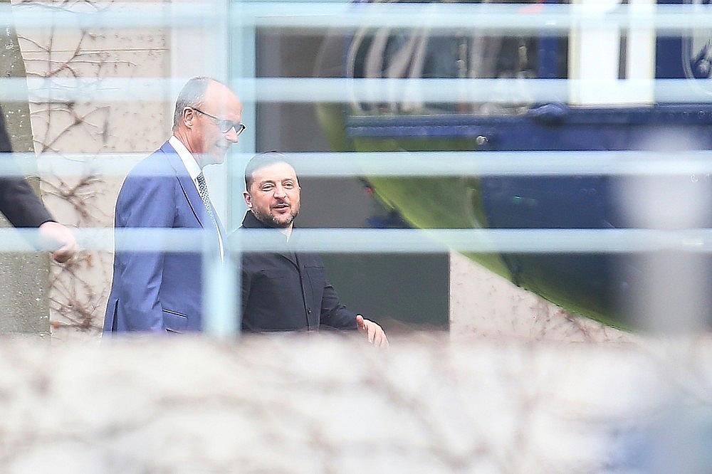 Friedrich Merz und Wolodymyr Selenskyj (Archiv)