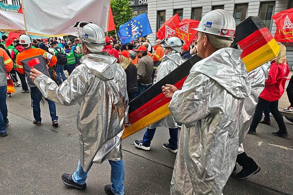 Stahldemo der IG Metall am 12.06.2026 via dts Nachrichtenagentur