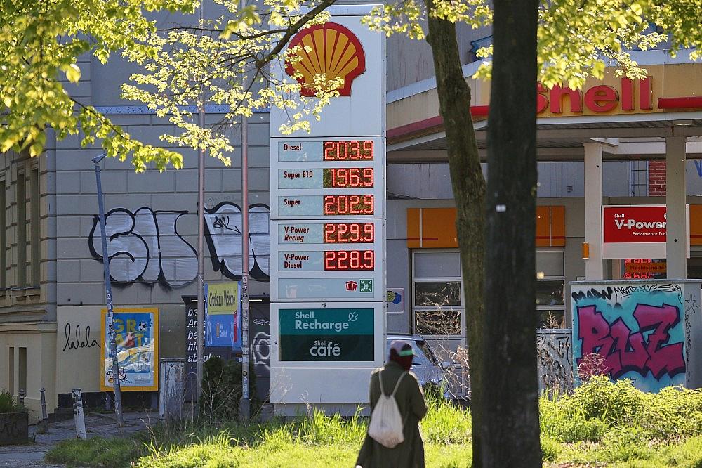 Shell-Tankstelle (Archiv)