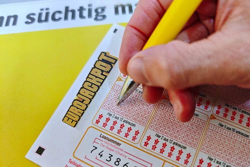Spielschein für Eurojackpot via dts Nachrichtenagentur