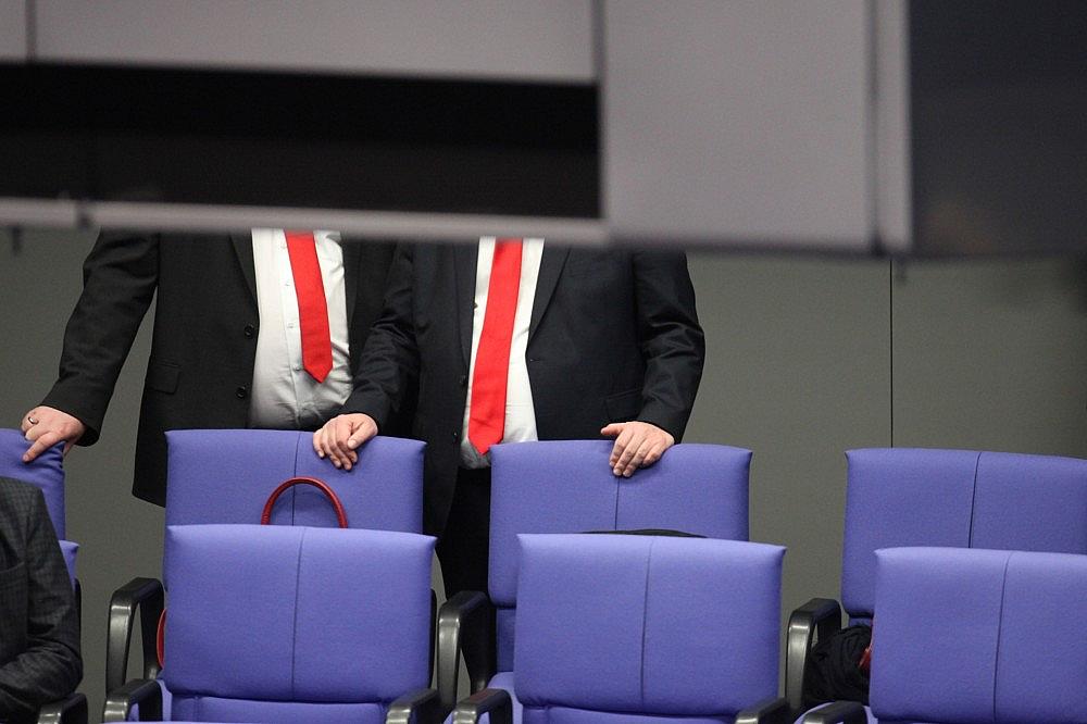 Zwei Bundestagsabgeordnete (Archiv)