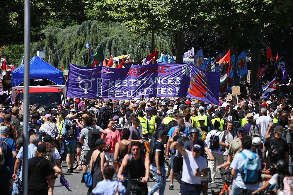 Anti-G7-Protest am 14.06.2026