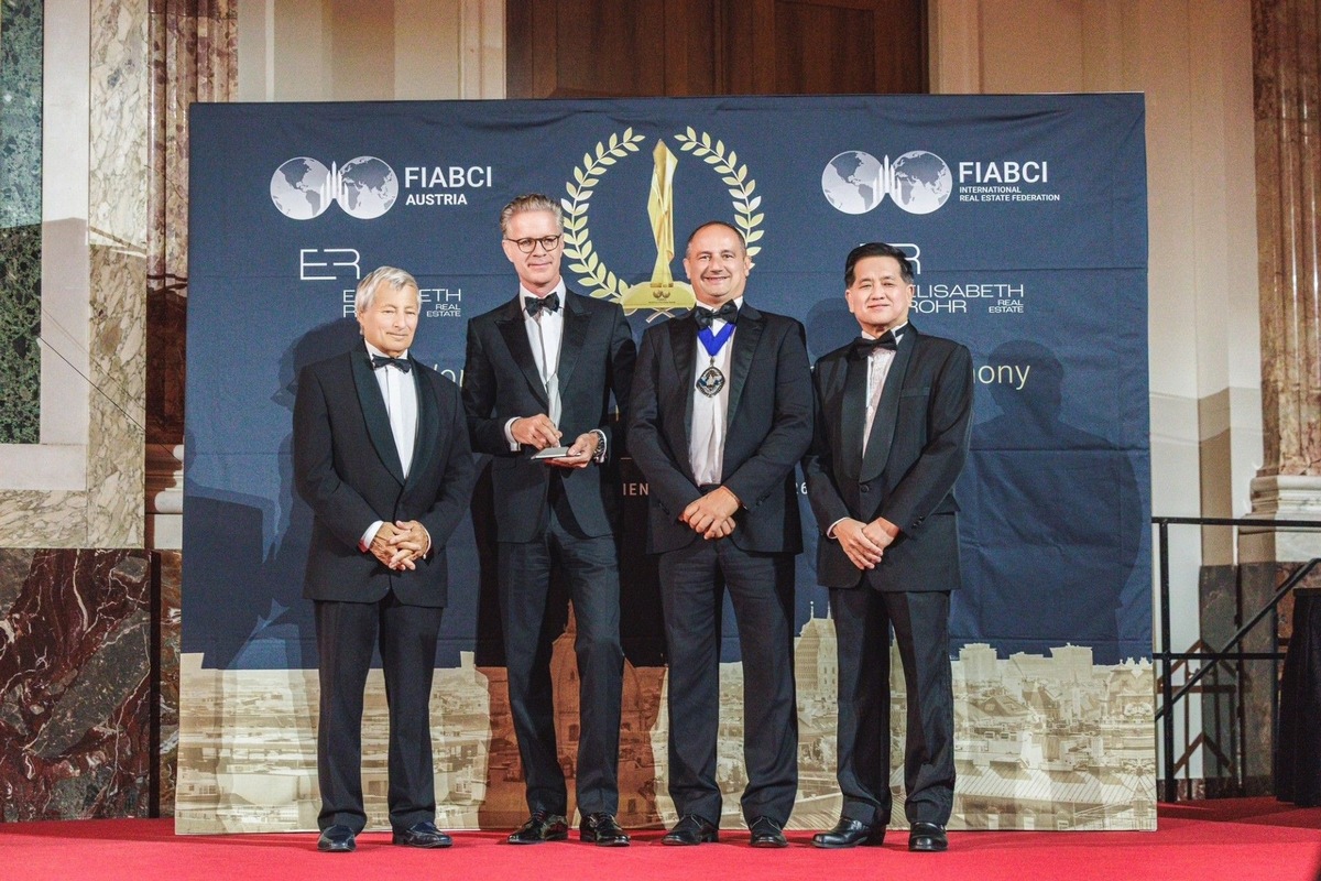 House of Strauss gewinnt als WORLD SILVER WINNER 2026 bei den FIABCI World Prix d’Excellence Awards in der Kategorie Heritage