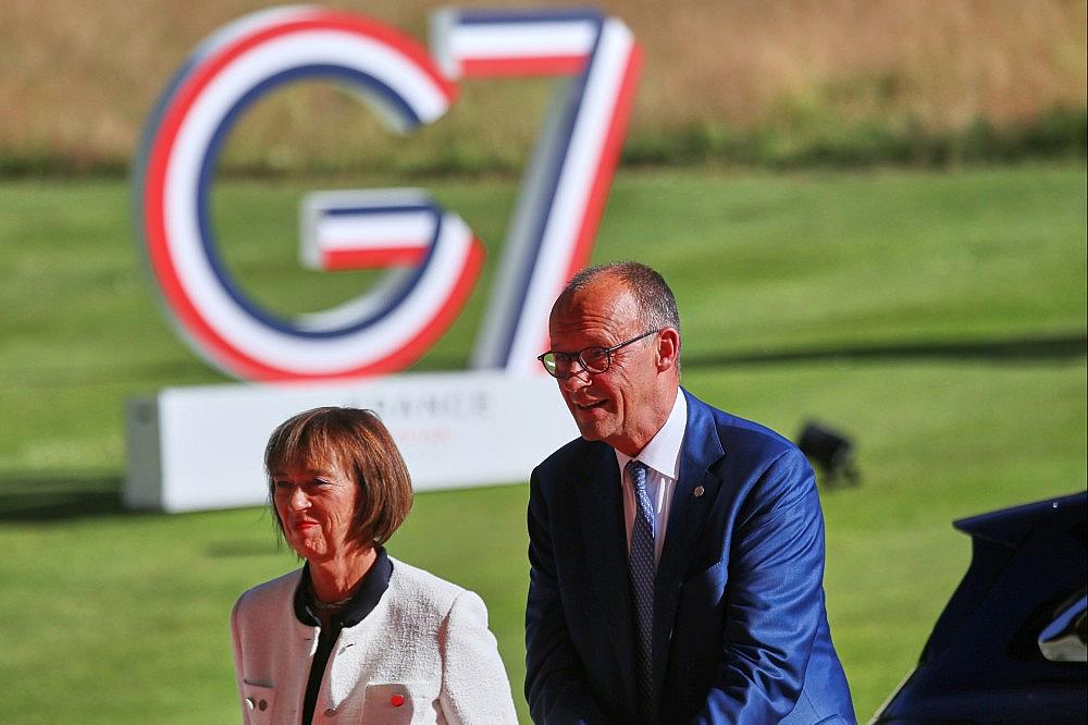 Charlotte Merz und Friedrich Merz am 15.06.2026 via dts Nachrichtenagentur